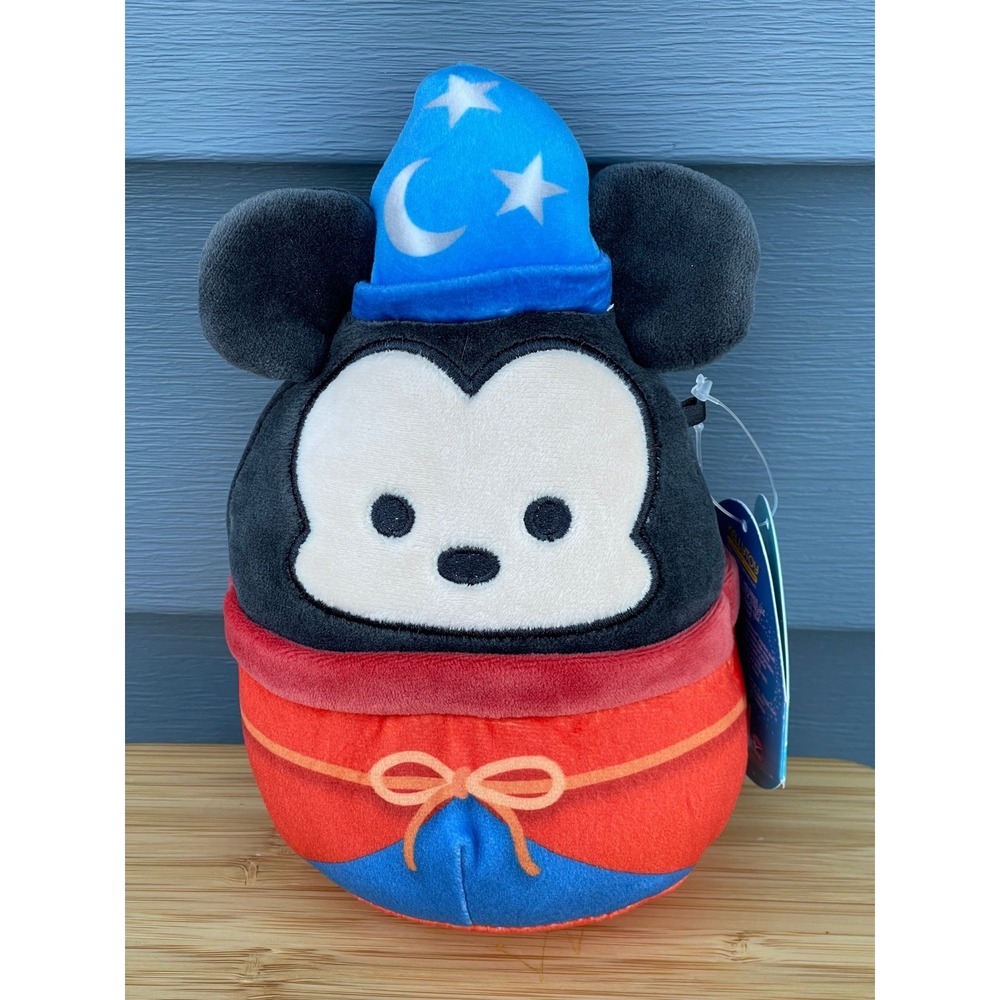 Squishmallow Disney Mickey Mouse Sorcerer 5"" NWT